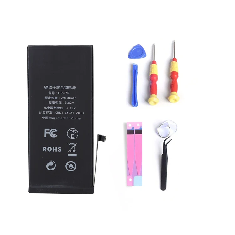 4.35V Cell Phone Battery Mobile 3400mAh Phone Battery for iPhone 7 7P 8 8P X XR 11 11Pro 12 12Pro 12Mini 13 Battery