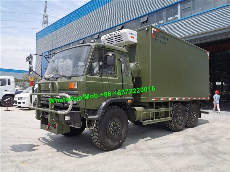 Dongfeng внедорожник 4x4 6x6 8x8 холодильник грузовик на продажу