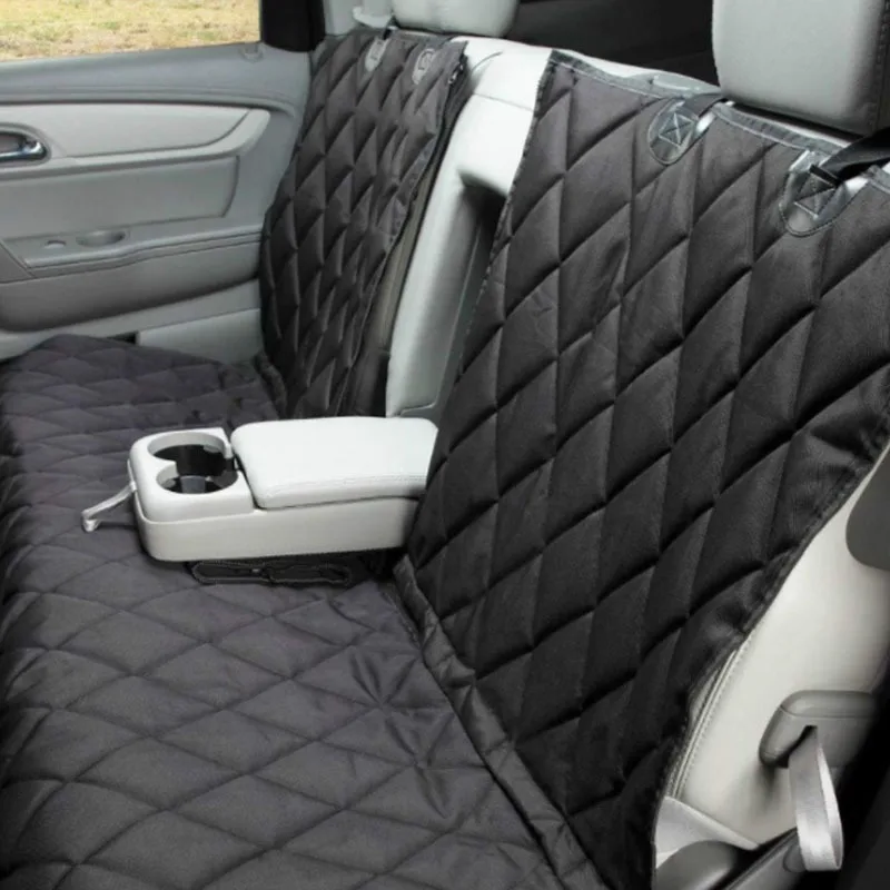 Durable Waterproof Pet Dog Cat Protective Car Seat Cover Scratch Resistant Backseat Dog Car Seat Covers Bench for Pets