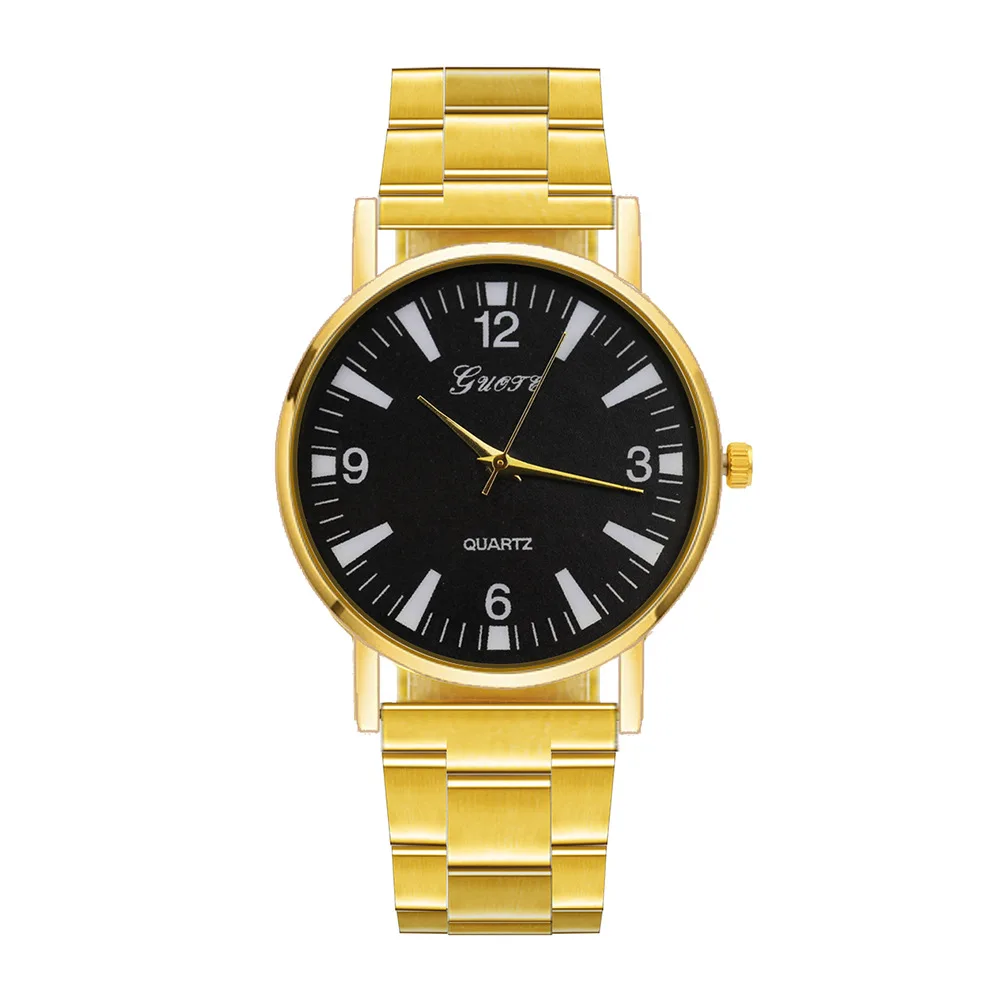 Simple quartz classical watches gold watches for men custom watches wholesale