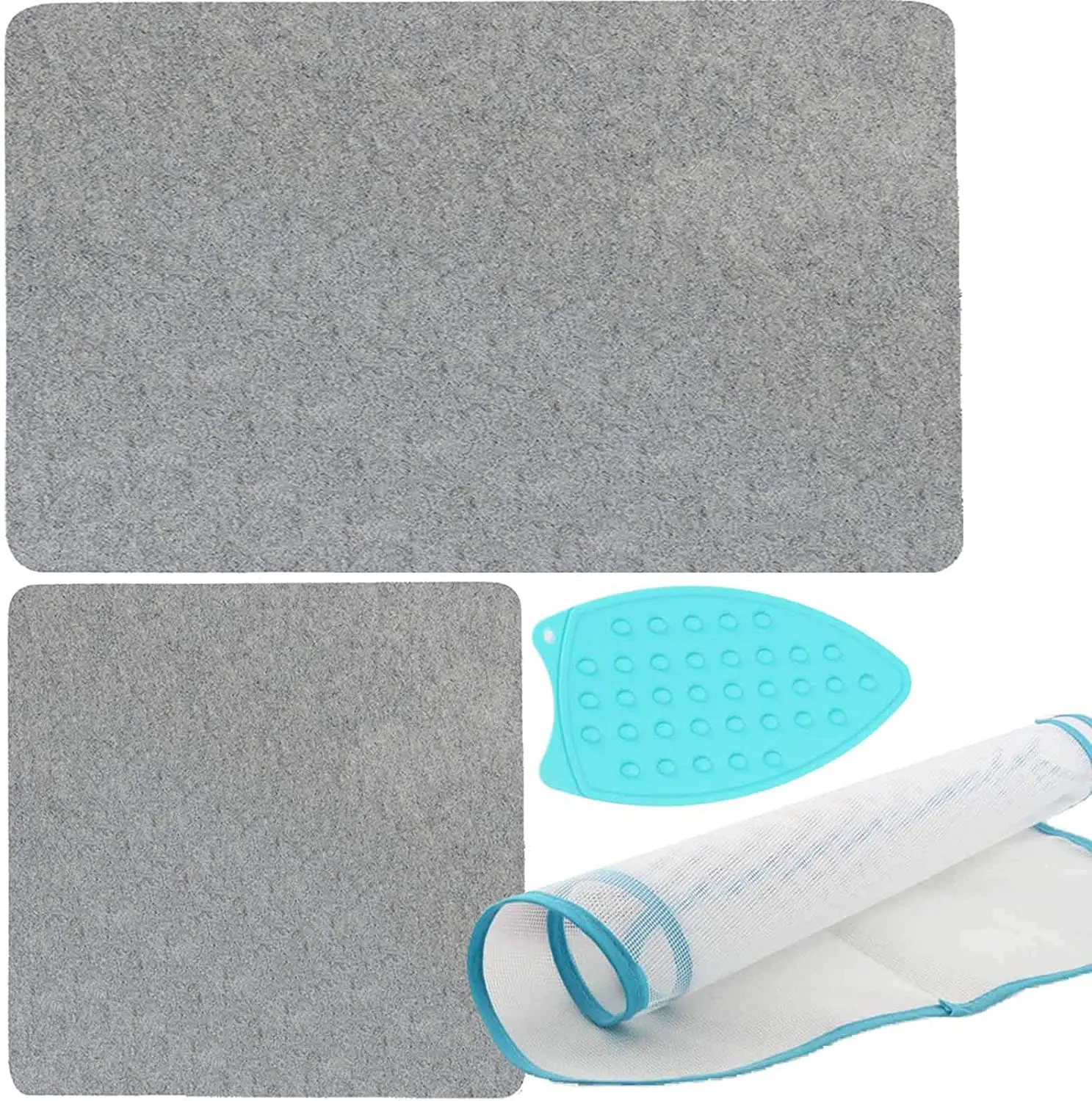 2023  best seller 100% Grey Wool Pressing mat Customized Size Wool Iron pad quilting
