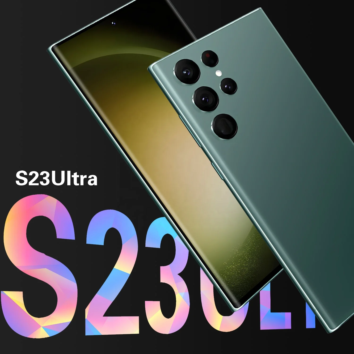 Смартфон 7 3 дюймов S23 ультра Новый 5g сетевой сотовый телефон 16g + 1tb Dual Sim Android разблокированный мобильный 3G & 4G