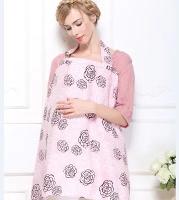 Горячая Распродажа, уличное Хлопковое полотенце для кормления грудью, Антибликовая одежда для кормления грудью, полотенце для кормления с цветочным принтом