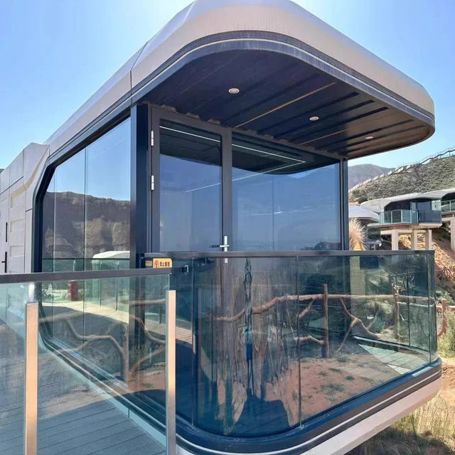 Mutong portable temporary house luxury design fabricated portable housing unit for sale