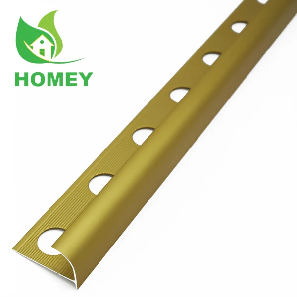 
wholesale curve edge wall aluminum tile trim strip 