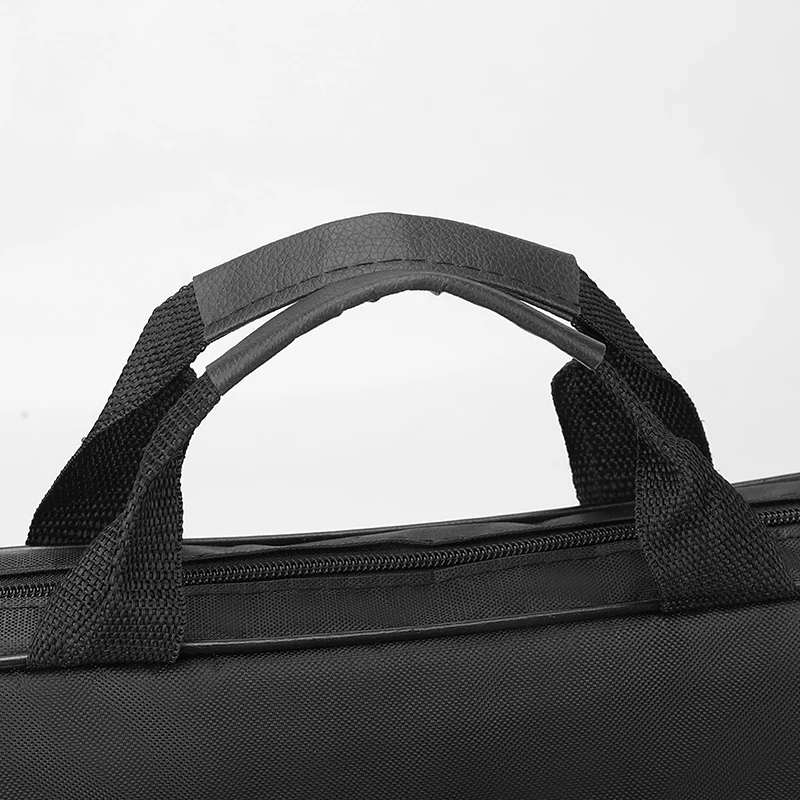 Dianlun Custom 15 Inches Waterproof Polyester Laptop Bag Business Office Briefcase Portable Computer Case Cover Option