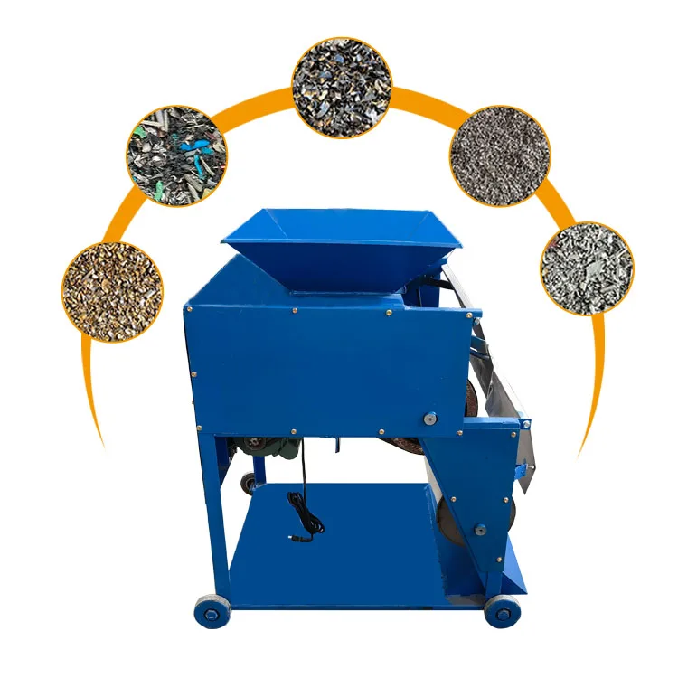 Manufacturer Copper pin Film coated sand iron suction machine iron filings magnetic separator