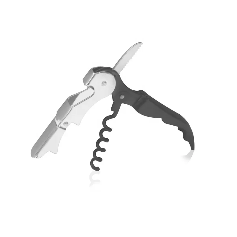 Hot Selling Stainless Steel Wine Opener Waiters Corkscrews Wine Opener Professional Corkscrews