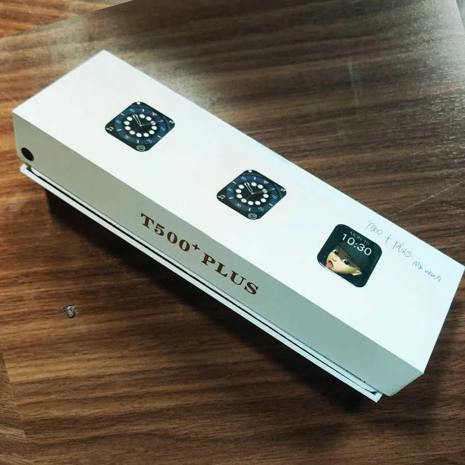 Смарт-часы T500 + Plus серии 6, часы BT, телефонные звонки и ответ, T500 Plus, 1,75 дюйма, сенсорные Смарт-часы для фитнеса W26