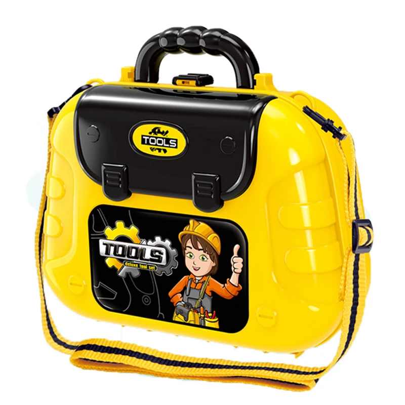 2 in 1 Tool Kit Backpack Toy Building Toys Set Easy Carry