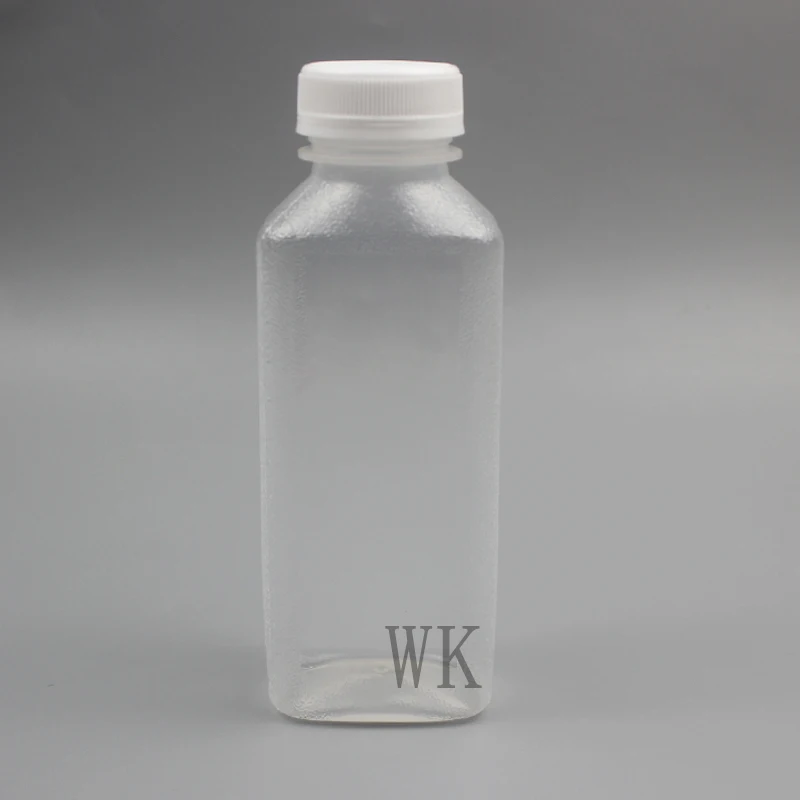 Manufacturer Food Storage PP Bottles Plastic Clear Hot Fill Bottle Sauce Honey Milk Kitchen Durable Food Container With Caps