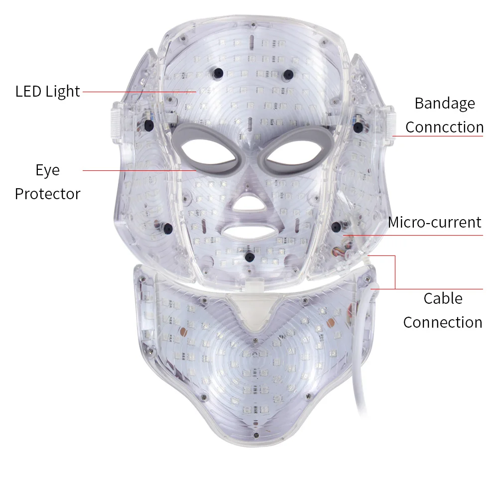 Face Therapy Mask Multi Light Hot And Cold Led Machine Korean Bb Scalp Facial Masks Themeid=Feed Luminous Fiber Optic