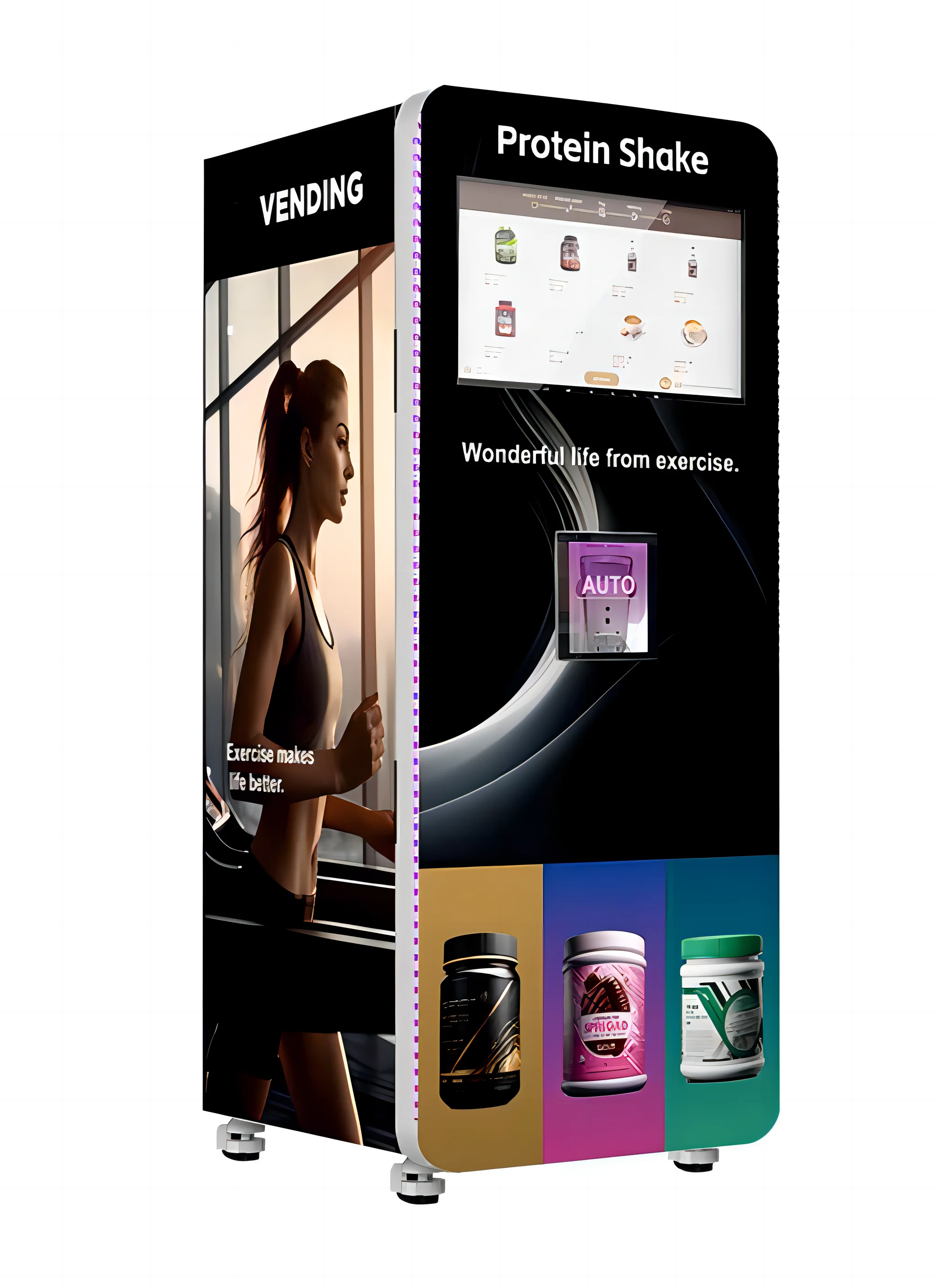 Manufacturer capsule coffee vending machine coffee sapoe Hot coffee automatic