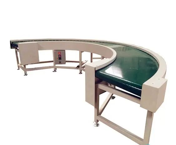 
Curved 90 degree belt conveyor bend 180 degree conveyor belt price 