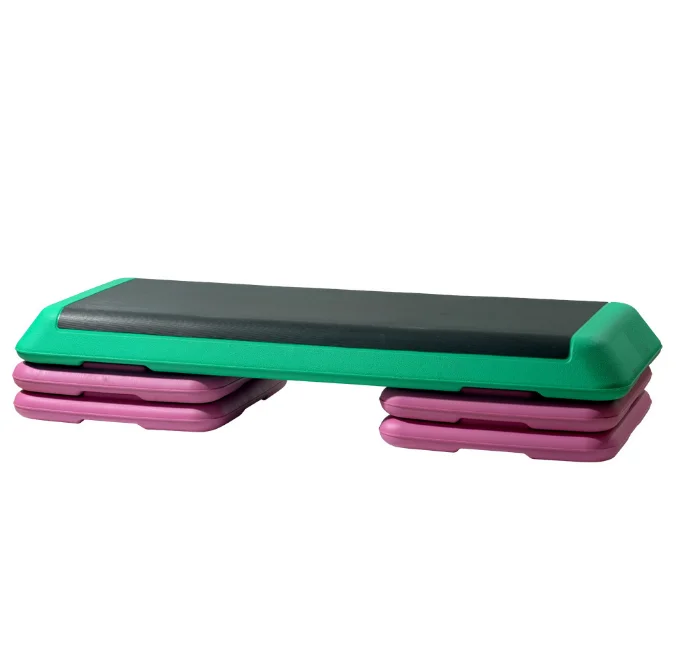 BalanceFrom Fitness 2 levels Workout Portable Step Adjustable Fitness Exercise Training Aerobic Stepper