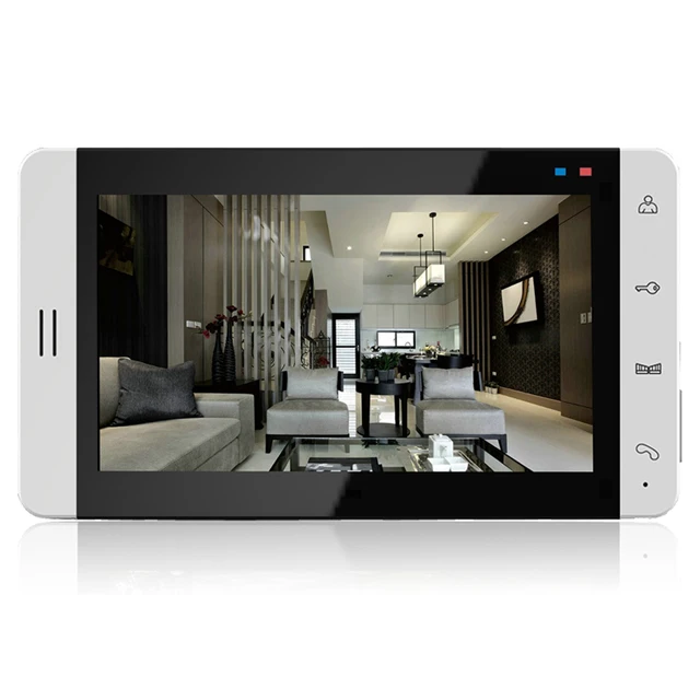 
Multi-Apartment 2 Call Buttons Video Intercoms Indoor Monitor 