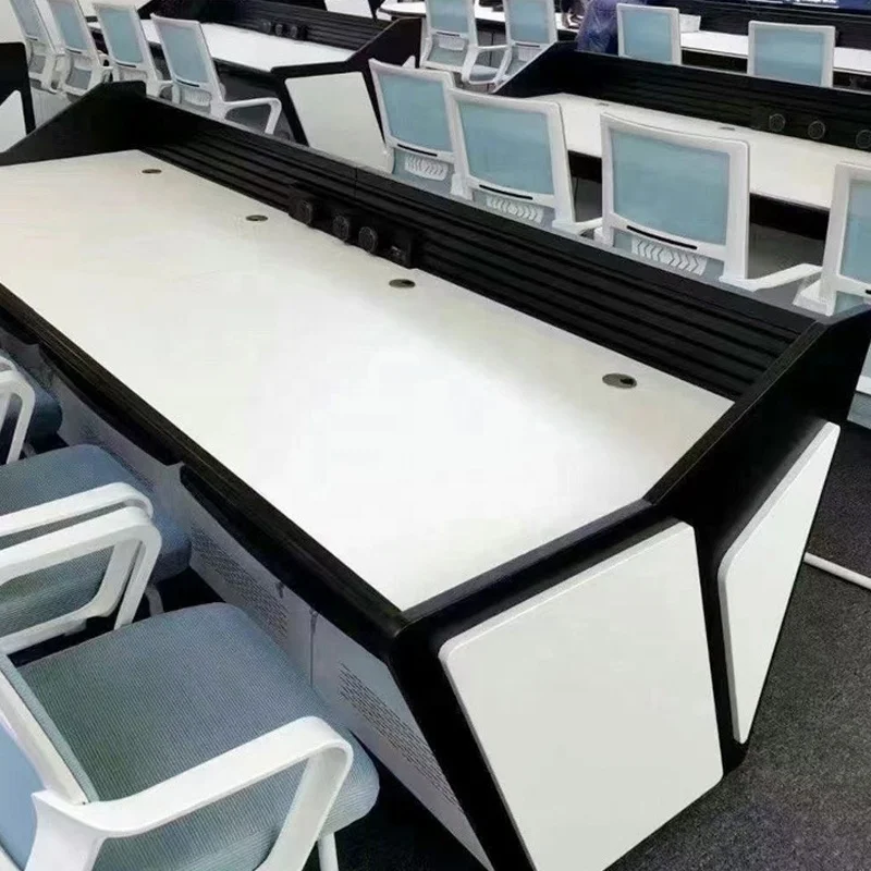 Wholesale Command Dispatching Room Center Monitor Console Table Conference Room PC Desk Office Commercial Furniture