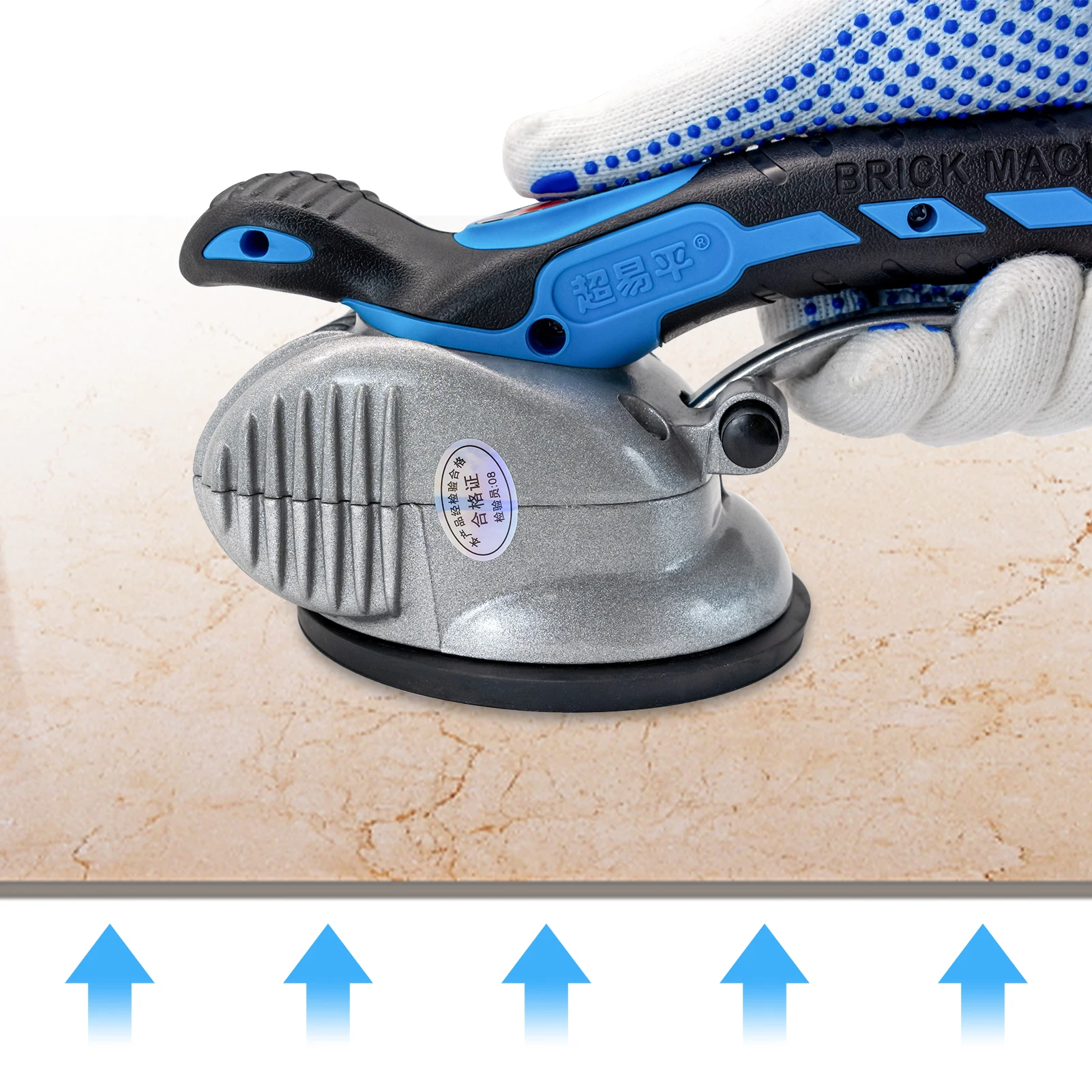 Electric Leveling Tiler Tile Professional Tiling Tool Machine Vibrator Suction Cup Tile Vibrator Floor Plaster Laying Machine