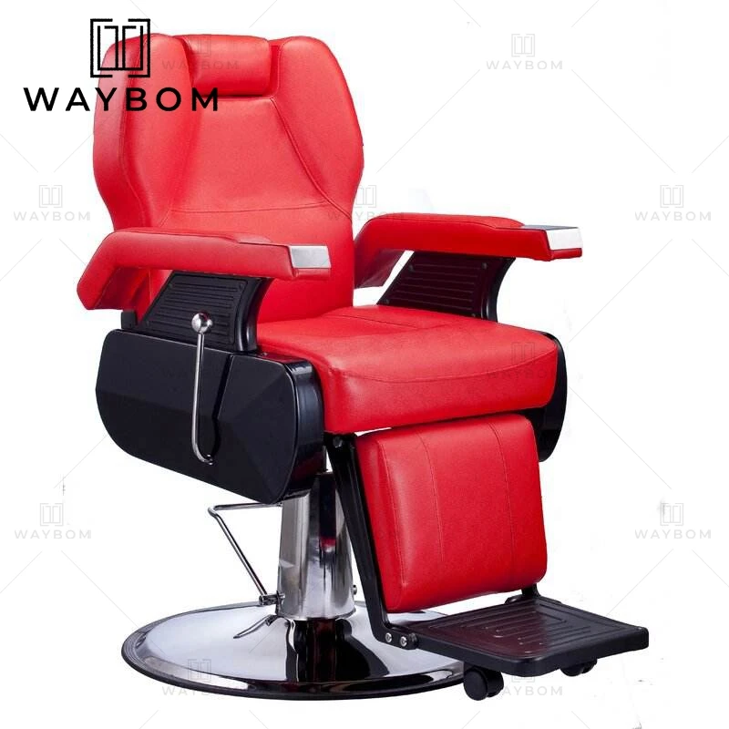 modern red leather barber shop furniture barber chair for sale craigslist italian barber chairs mat for salon chair men