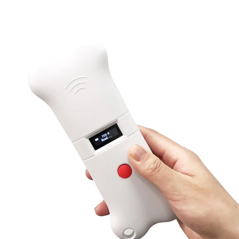 134.2KHZ Animal Chip Reader Pet Microchip Scanners EM4305 Chip reader For Animals Microchip Reader