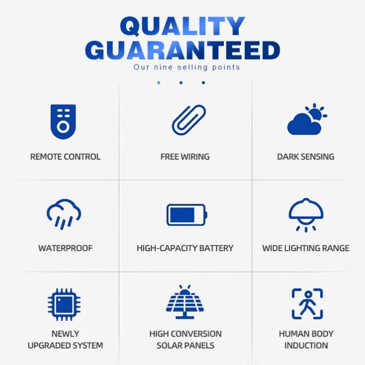 Небольшой заказ принимается инженерные парковки многофункциональный солнечный уличный свет 100 Вт с камерой