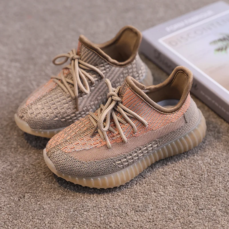 Children Fashion Slip-On Casual Shoes Boys Girls School Walking Sneakers Baby Toddler Little Big Kid Women Adult Size Trainers