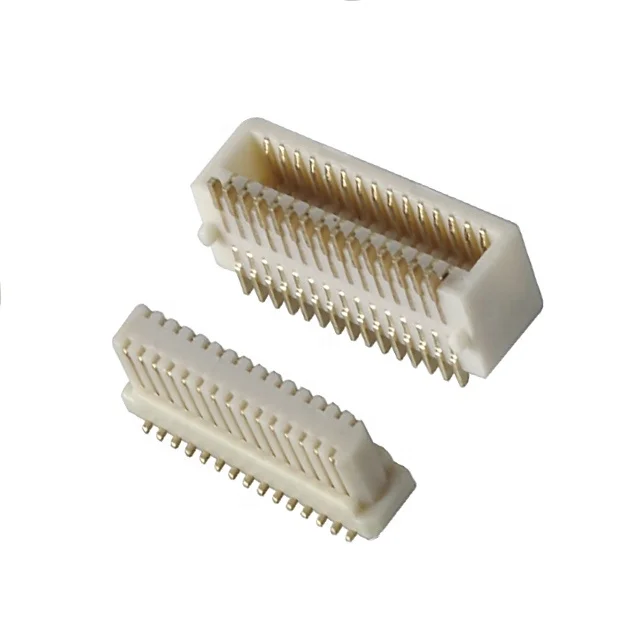 0.5mm BTB connector 10~100P male header of widening double groove SMT type H2.0 H3.0 H3.5 H4.0 H4.5
