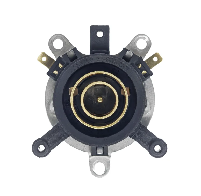 ANKUXI manufacturer Electric kettle spare parts Bimetal temperature controller PBT material thermostat control connector switch