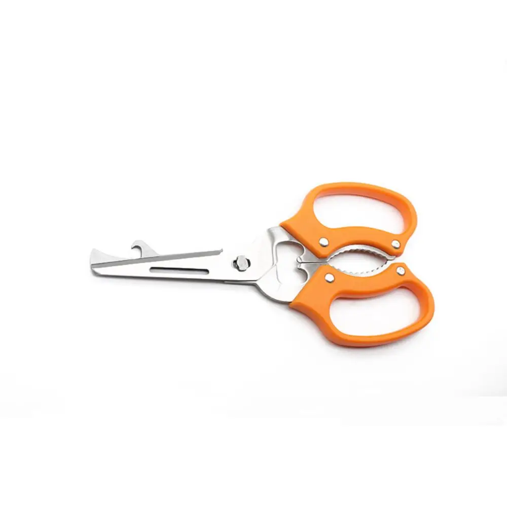 Stainless Steel Kitchen Scissors with Multi-blade Bottle Opener Fruit Paring