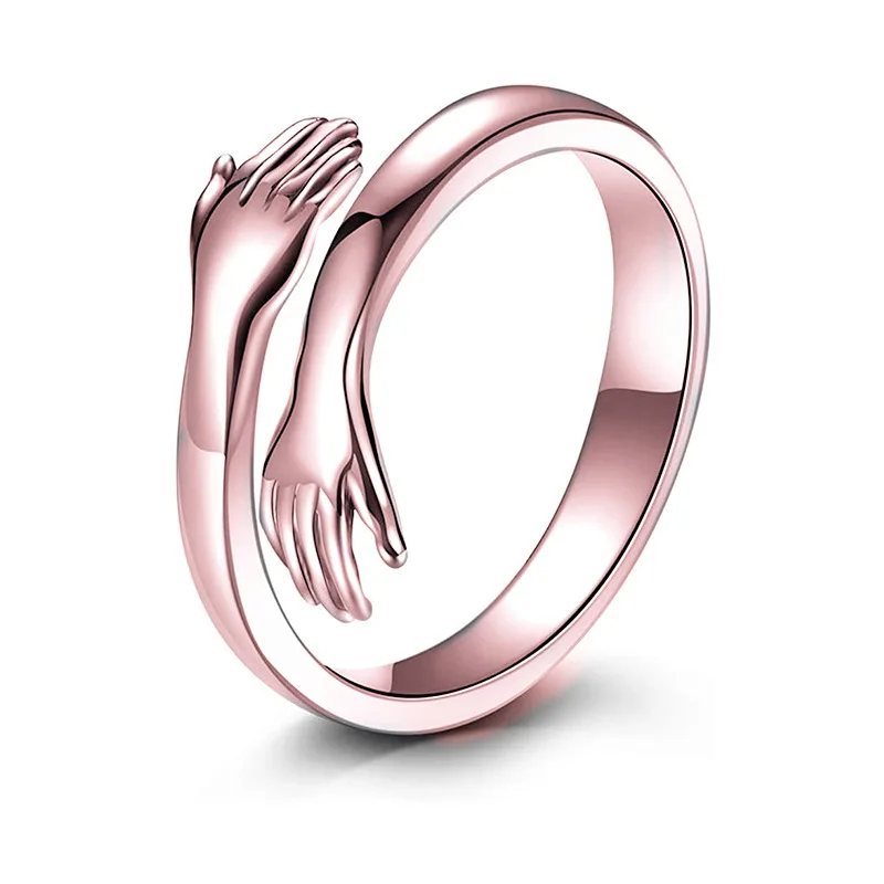 Selling High Quality Romantic Ring Fashion Adjustable Women's Gold and Silver