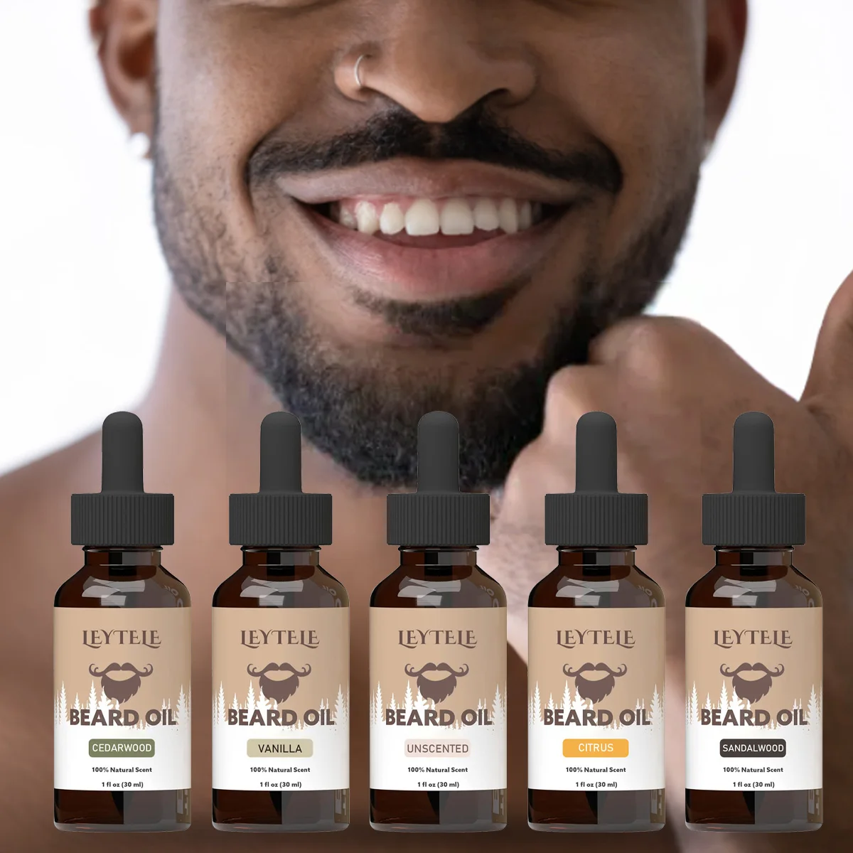 Натуральное органическое масло для бороды 30 мл