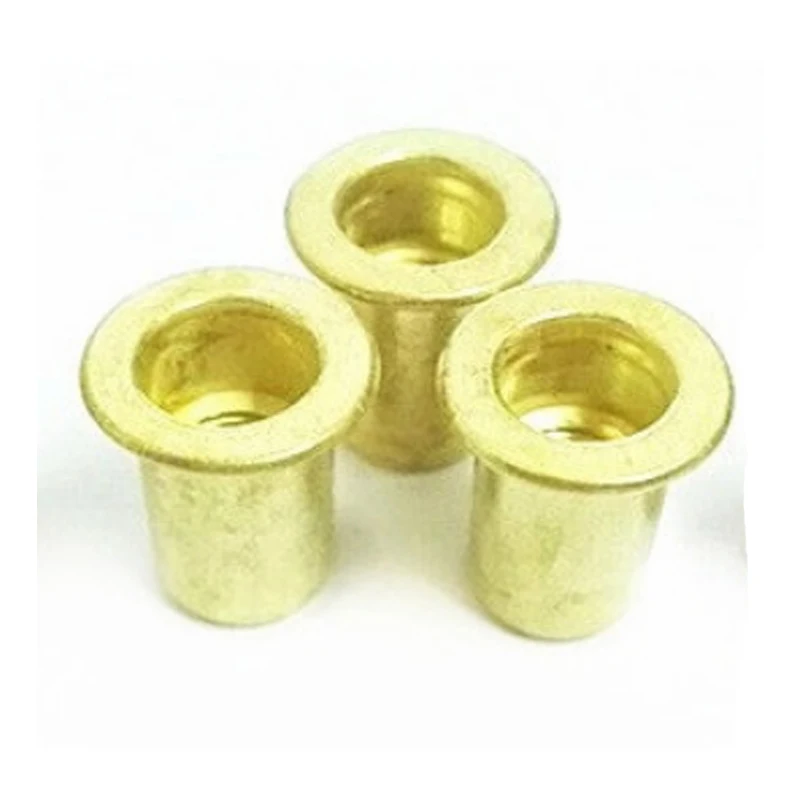 M3 M4 M6 H59 H62 Brass Bronze Copper Alloy Steel Plain Zinc Plating Coating Small Flat Head Serrated Rivet Nuts
