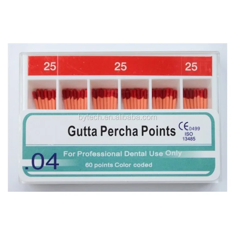 High quality practical hygienic flexible 0.06 taper dental absorbent paper points