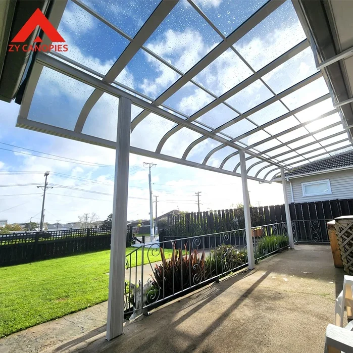 Garden Polycarbonate Balcony Awning Aluminium Polycarbonate Roof   Canopy