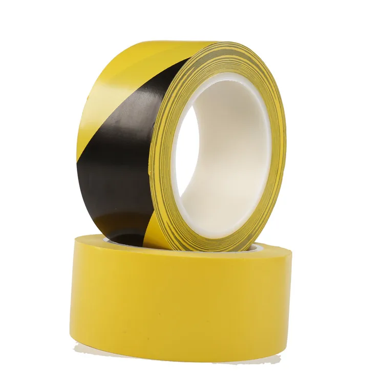 Wholesale Rubber Adhesive PVC Floor Marking Tape Used For Warning