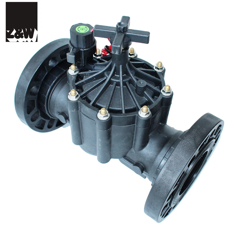 3 inches solenoid valve DN80 plastic nylon irrigation 90MM flow control