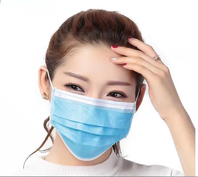 
Factory wholesale disposable 3ply face mask with ear loop 