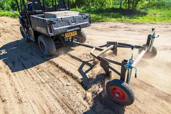 ATV & UTV Grader for Simplified Road Improvement & Land Planning for Motorcycle & ATV Trailers