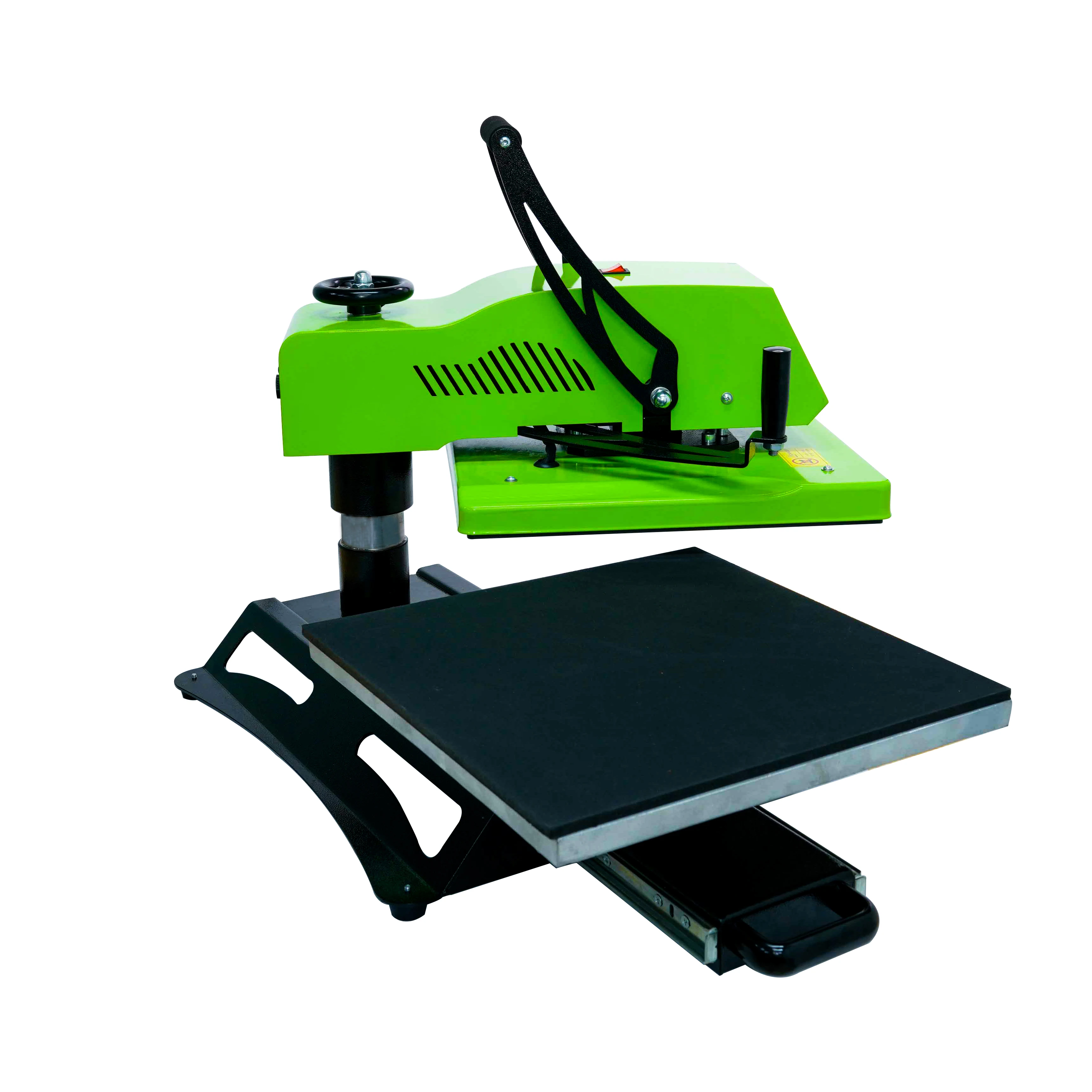 16x24 heat press swing away pneumatic slide out drawer heat press swing arm
