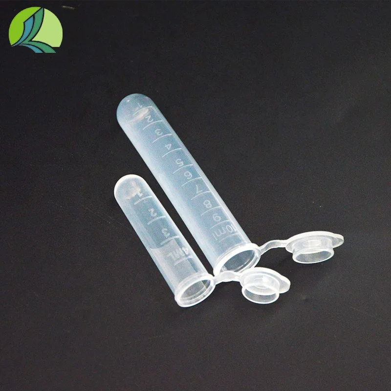 Plastic 0.2ml 0.5ml 1.5ml 2ml 5ml 7ml 10mlConical Micro Centrifuge Tube With Press Cap