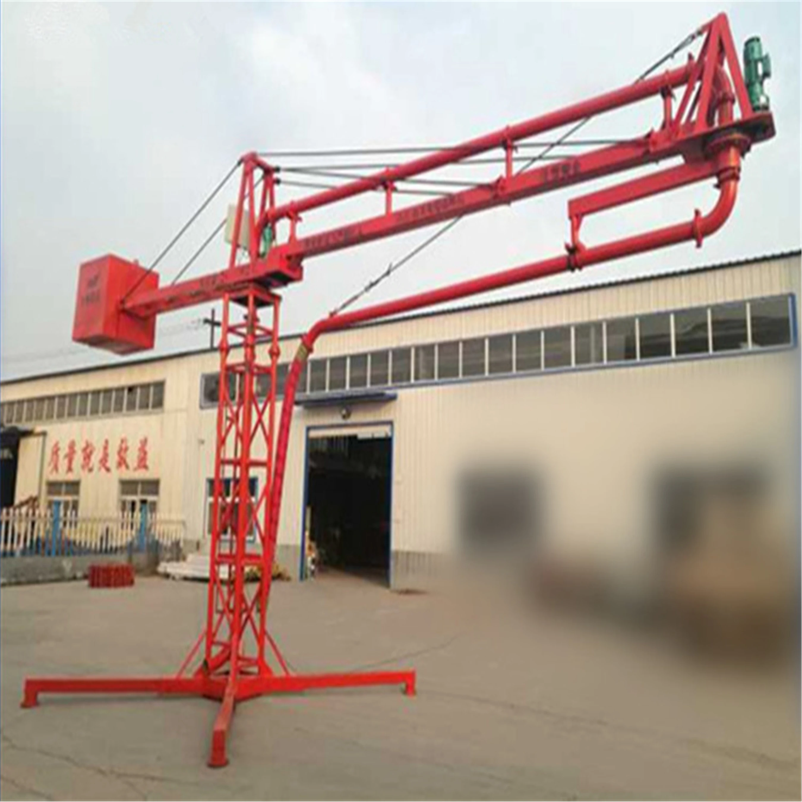 
hot sale 18m mobile electric concrete boom placer trucks 