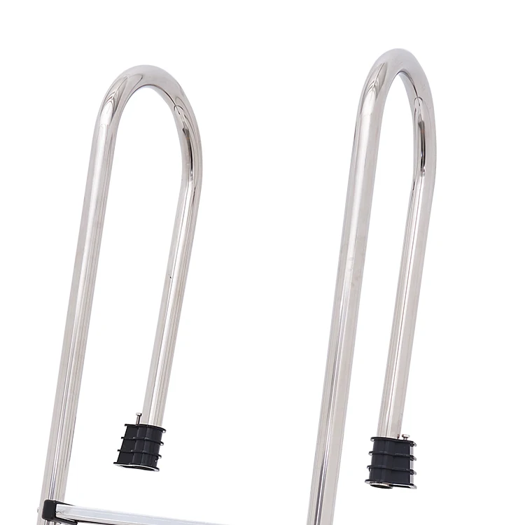 Factory price Stainless steel pool ladder with safety handrail for pool swim pool ladder style:MU