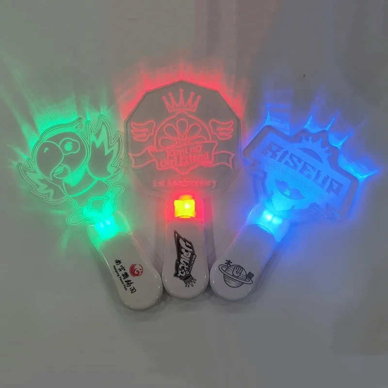 Multicolor LED Glow Sticks,Party Flashing Light, Steady On Mode Flashing Light Stick for for Party Supplies, Festivals, Raves