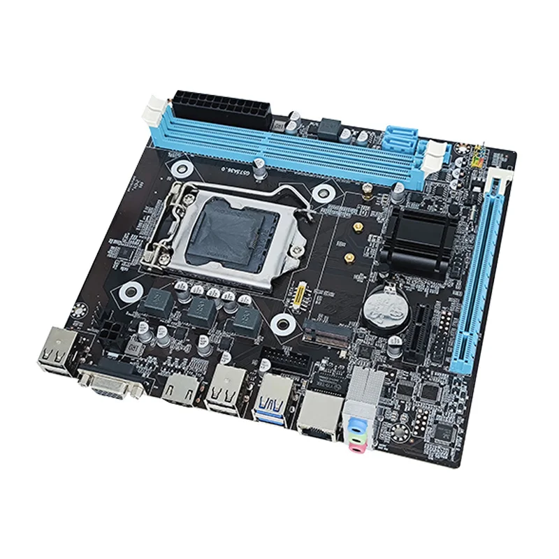 Материнская плата H81 материнская для настольных ПК поддерживает M.2 DDR3 память SATA 3 0 интерфейс VGA LGA1150 OEM