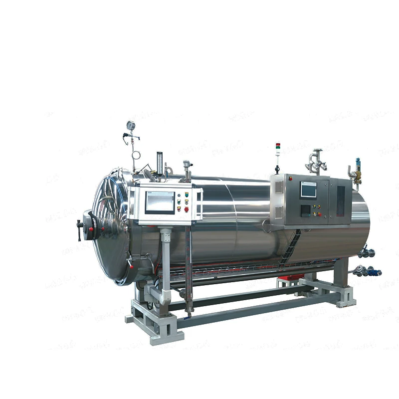 CE certificate steam and air retort autoclave machine for ready to eat food