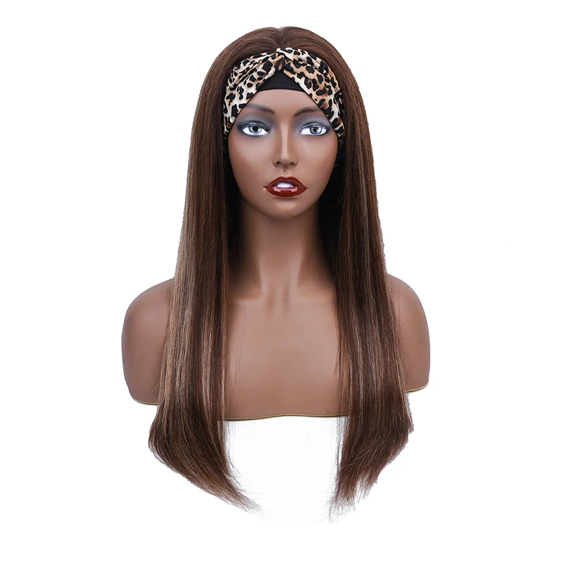 Hot selling items on the Internet Brazilian Hair Human Headband Wig multi-dimension natural color for Daily use and socializing