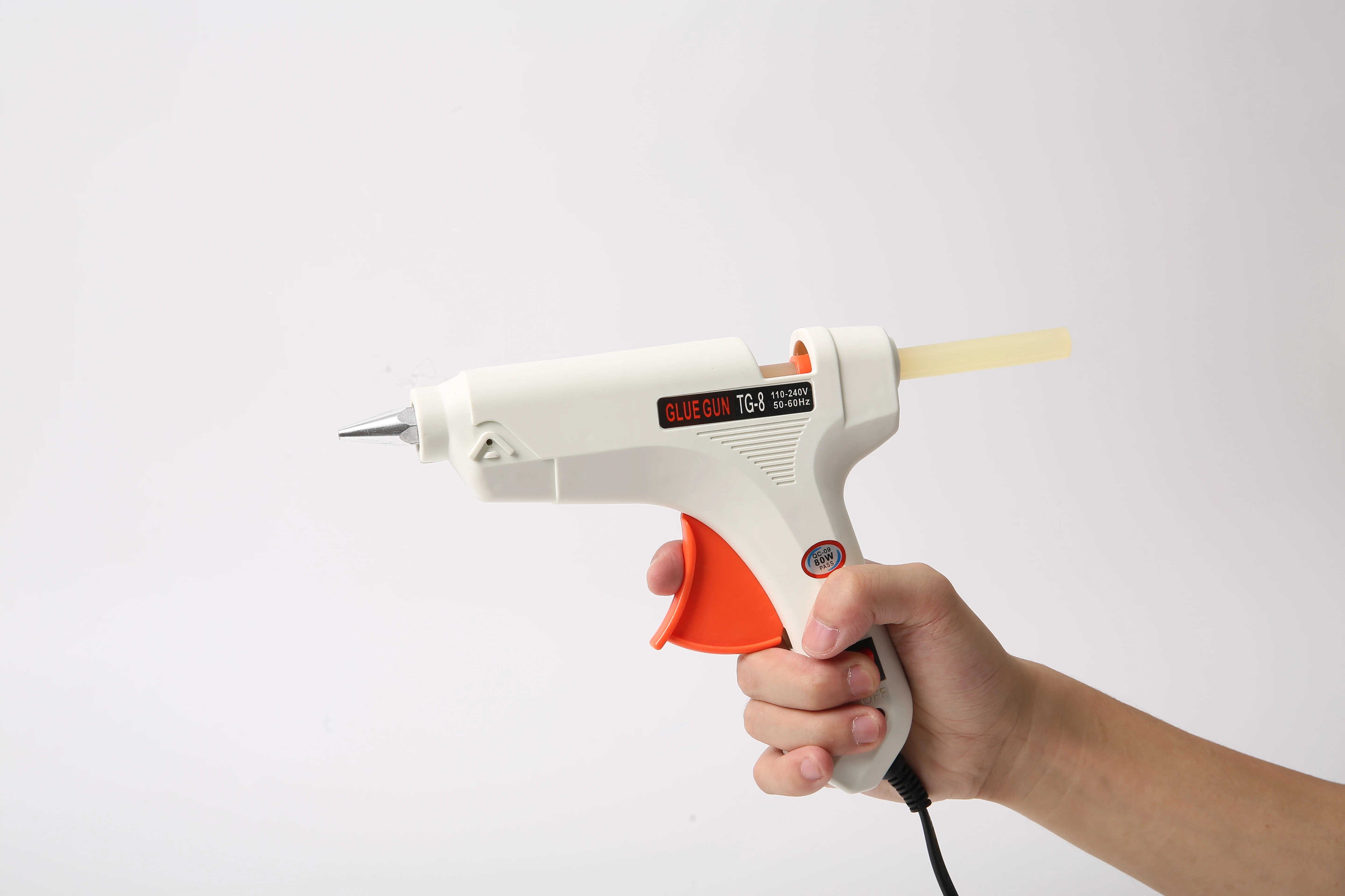 
Wholesale hot melt glue gun TG-8 type 80W household manual hot melt glue gun 