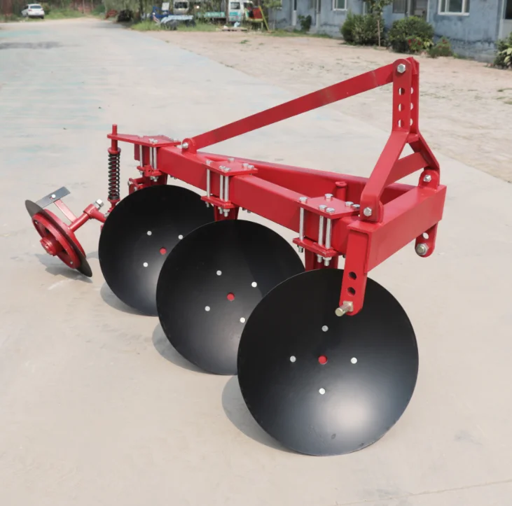 Farm equipment 3 disc ploughs reversible plow mouldboard plough for tractors