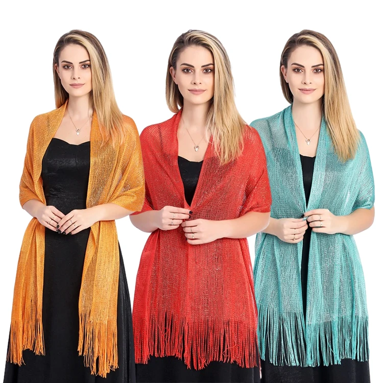 Cheap Wholesale Manufacturer Custom Luxury Tassel Women Scarf
