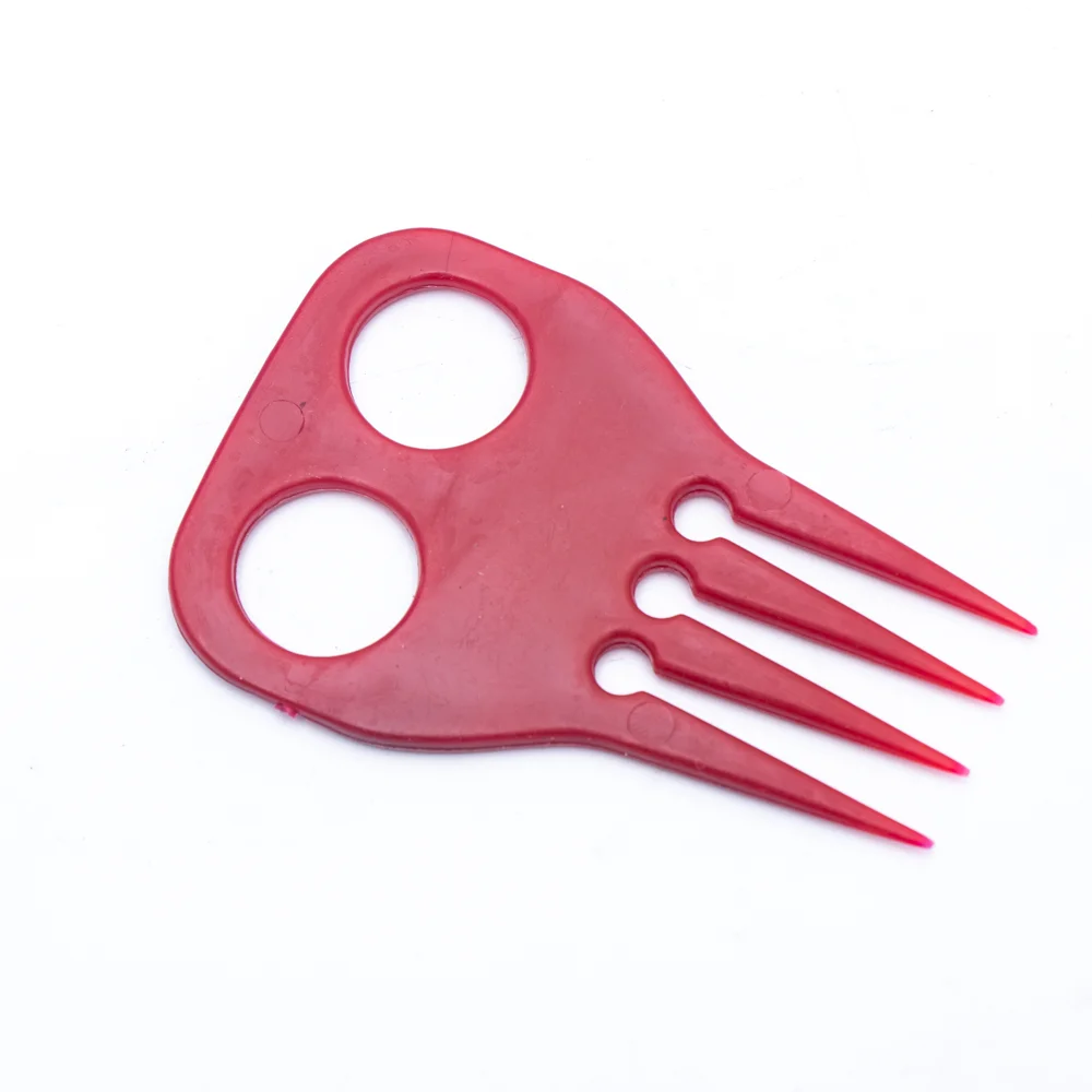 Custom high quality Horse Grooming Tool Mane Comb Plastic Horse Comb Horse Care Gear Tail Pulling Comb